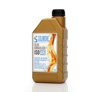 Aceite hidráulico ISO VG 46 HLP 1L Lubricante para carretillas elevadoras, cortadoras de leña, bombas hidráulicas, transpaletas y pistones Alta protección antioxidante Antioxidante Antiespumante