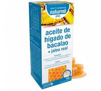 Aceite Hígado de Bacalao con Jalea Real - Vitaminas A C D - 500 ml Naturmil | Apoyo inmunitario - Contribuye a la formación normal de colágeno