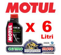 Aceite Horquilla Motul Fork Oil Expert Pesado SAE 20W Semisintético 6 Litros Lt