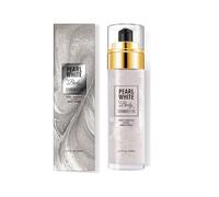 Aceite Iluminador Corporal en Blanco Perlado, Brillo Perlado Frío Instantáneo, Efecto Aclarador para un Cutis Luminoso y Translúcido, Resistente Hasta 8 Horas sin Manchas, Textura Ultraligera