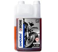 Aceite 2 Tiempos IPONE Samurai Fresa 1 Litro Moto 100% Sintético 2T