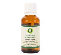 Aceite kalonji | Nigella sativa | Para el crecimiento pelo | Aceite puro Kalonji | 100% natural puro | Aceite kalonji prensado en frío | Kalonji Oil | 10ml | 0.338oz By R V Essential