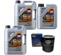 Aceite Kit 4200 5W-30 Liqui Moly 11 Litro + Filtro de para Toyota Land Cruiser