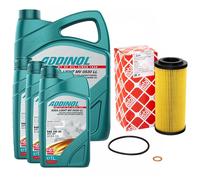 Aceite Kit 5W-30 Giga Luz Mv 0530 Ll 8 Litro + Filtro de para BMW X3 3er 5er X5