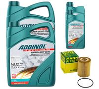 Aceite Kit Addinol 5W-40 Super Light 12 Litro + Filtro de para Sprinter Mercedes