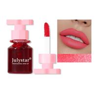 Aceite labial Glow Reviver, aceite labial con color, brillo labial profesional ultrabrillante, no pegajoso, brillo labial de larga duración para mujeres, aceite labial nutritivo (04)