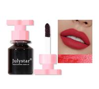 Aceite labial Glow Reviver, aceite labial con color, brillo labial profesional ultrabrillante, no pegajoso, brillo labial de larga duración para mujeres, aceite labial nutritivo (06)