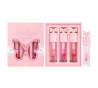 Aceite labial que cambia de color | Aceite de labios transparente de volumen con efecto de cambio de color | Brillo de larga duración de alto brillo - Regalo de maquillaje perfecto para novia, mamá e