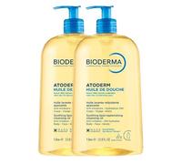 Aceite limpiador Atoderm | Hidratación y Confort Inmediato | Nutre intensamente | Limpia, Lipidiza y Calma las Irritaciones | Muy buena tolerancia | Juego de 2x1L