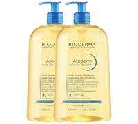 Aceite limpiador Atoderm | Hidratación y Confort Inmediato | Nutre intensamente | Limpia, Lipidiza y Calma las Irritaciones | Muy buena tolerancia | Juego de 2x1L