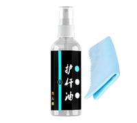 Aceite limpiador de cañas de pescar, elimina el desgaste y las manchas en el carrete de la caña, lubricante, protector, eliminador de óxido y manchas e inhibidor para cañas de pescar, 100 ml