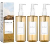 Aceite limpiador de Centella, enriquecido con extracto puro de *Centella asiatica*; elimina eficazmente el maquillaje, calma la piel, limpia con suavidad y es apto para todo tipo de piel.