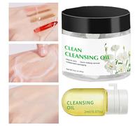 Aceite Limpiador de Maquillaje | Aceite de limpieza profunda de tamaño de viaje para desechables faciales - Cuidado de la piel Desmaquillador de ojos Travel Essentials Bálsamo desmaquillador