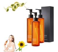Aceite limpiador desmaquillante de té oscuro Aceite limpiador suave Aceite de limpieza profunda Aceites limpiadores de maquillaje Aceite desmaquillante refrescante no graso para todo tipo de piel