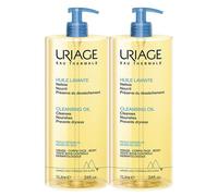 Aceite Limpiador Nutritivo Uriage Sin Jabón para Piel Sensible (1 L) - Pack de 2