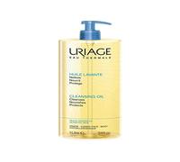 Aceite Limpiador Uriage con Glicerina 25% - 2 en 1: Limpia e hidrata suavemente - Aceite de ducha espumoso para toda la familia - Rostro y cuerpo - Sin jabón, Ph fisiológico, Piel sensible - Sin jabón