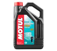 Motul Aceite para motores 4T Outboard Tech 10W-30 API SJ/SG NMMA FC-W 5 litros
