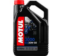 Motul Aceite de motor 3000 20W50 4T Mineral 4 litros