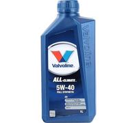 Aceite lubricante sintético para automóviles Valvoline All-Climate C3 5W-40 de 1 litro, equipado con tecnología comprobada y confiable para numerosos motores