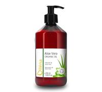 Aceite Macerado de Aloe Vera Puro · Aceite Corporal, Facial y Capilar de Aloe Vera · Aceite Natural para Masajes Corporales · Hidratante Aloe Vera · 250 ml