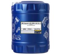Aceite Mannol Hipoide Lsd 85W-140 GL-5 10Liter para Isuzu Iveco Renault Trafic