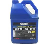 Aceite marino Yamaha Yamalube 4M 10W30 para motores fueraborda de 4 tiempos (OEM) LUB-10W30-FC-04