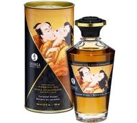 Aceite masaje efecto calor con sabor a caramelo