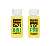 Aceite mineral de alto rendimiento para frenos de bicicleta DOT 5.1 para frenos de disco hidráulicos SRAM/Hayes/Hope/Formula, 120 ml