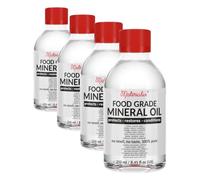 Aceite mineral de grado alimenticio Materialix (250ml) (Paquete de 4)