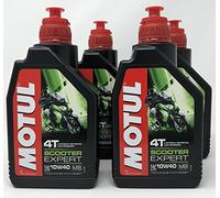 Aceite Moto 4 Tiempos - Motul Scooter 4T 10W-40 MB, 4 litros (4x 1 lt)