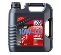 LIQUI MOLY Motorbike 4T Synth 10W-40 Street Race | 4 L | Aceite de 4 tiempos de motocicleta | 20754