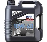 LIQUI MOLY Motorbike 4T 10W-40 Street | 4 L | Aceite de 4 tiempos de motocicleta | 1243