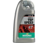 ACEITE MOTO MOTOREX TOP SPEED SINTETICO 15W-50 1L