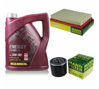 Aceite Motor 5L MANNOL 5W-30 Combi LL+MANN-FILTER Filtro Para Mazda E-Serie