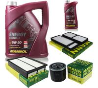 aceite Motor 6L MANNOL 5W-30 Combi LL+MANN-FILTER Filtro filtro