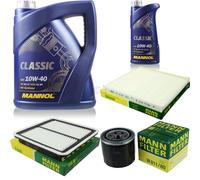 Aceite Motor 6L MANNOL Classic +MANN-FILTER Filtro Para Subaru Outback BL BP