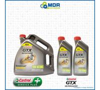 Aceite Motor Castrol GTX Ultraclean 10W40 A3/B4 Semi Sintético 6 Litros