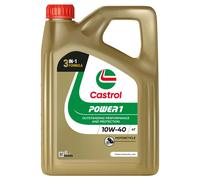 Aceite motor Castrol POWER1 10W-40 HC sintético 4-tiempos 4L para motocicletas