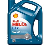 Aceite Motor Helix 5w-40 hx7 Sintético 4l SHELL