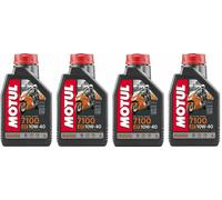Aceite Motor MOTUL Moto 7100 10W40 MA2 4T 100% Sintético Ester Jaso MA2 4 Litros