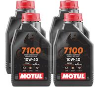 Aceite Motor MOTUL 7100 4T 10W40 100% Sintético Jaso MA2-4 Litros Lt Promoción