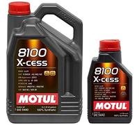 aceite motor MOTUL 8100 X-CESS 5W40 en 6 litros (1x5 lts+ 1x1 lt)