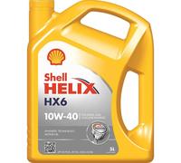 Aceite Motor Shell Helix Hx6 10w40 Diésel Y Gasolina 5l