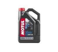 Motul Aceite de motor 3000 20W50 4T Mineral 4 litros
