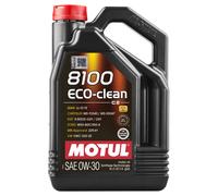 Aceite Motul 8100 Eco-Clean 0W-30 5 Litro para BMW Fiat Ford Honda Mercedes Kia