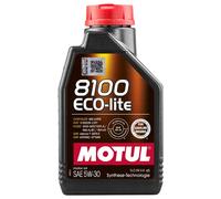 Aceite Motul 8100 Eco-Lite 5W-30 1 Litro para Chevrolet Hyundai Opel Toyota Jeep