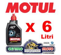 Aceite Motul HD Lubricante Cambio Transmisión SAE 80W90 Mineral 6 Litros