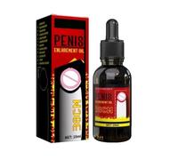 Aceite para agrandar el pene, aceite para agrandar el crecimiento masculino, aceite para penes grandes, aceite para aumentar la potencia del pene más rápido para hombres de 10 ml (M,1PC)