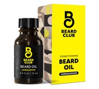 Aceite para barba Beard Club Premium de s ndalo para hombre - Aceites naturales de ricino y girasol - Acondicionador para barba y bigote - Hidrat