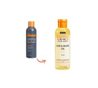 Cantu Shea Butter Men's Aceite para Barba 3,4Oz/100 ml, Único, 3.4 Ounce